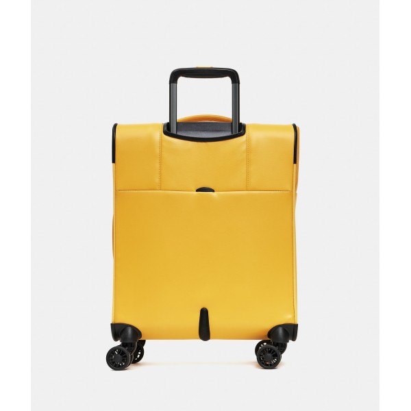 Mandarina Duck Eco Coated Soft Trolley Βαλίτσα Καμπίνας Μαλακή Sp 55cm P10OSV01 Duck Yellow