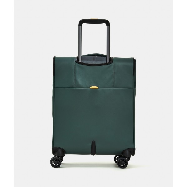 Βαλίτσα Καμπίνας Μαλακή Mandarina Duck Eco Coated Soft Trolley 55x40x20cm Deep Green