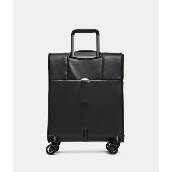 Mandarina Duck Eco Coated Soft Trolley Βαλίτσα Καμπίνας Μαλακή 55cm P10OSV01  Black