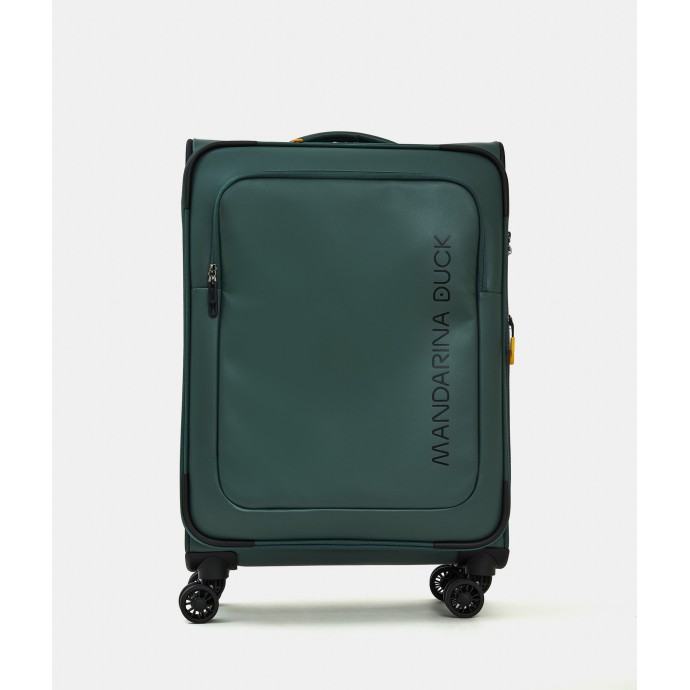 Βαλίτσα Μεσαία Μαλακή Επεκτεινόμενη Mandarina Duck Eco Coated Soft Trolley 67x43x26/29cm Deep Green Βαλίτσα Μεσαία Μαλακή Επεκτεινόμενη Mandarina Duck Eco Coated Soft Trolley 67x43x26/29cm Deep Green