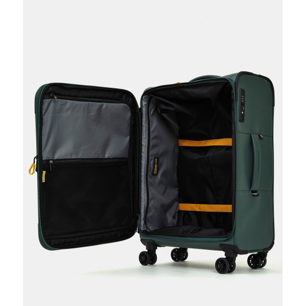 Βαλίτσα Μεσαία Μαλακή Επεκτεινόμενη Mandarina Duck Eco Coated Soft Trolley 67x43x26/29cm Deep Green Βαλίτσα Μεσαία Μαλακή Επεκτεινόμενη Mandarina Duck Eco Coated Soft Trolley 67x43x26/29cm Deep Green
