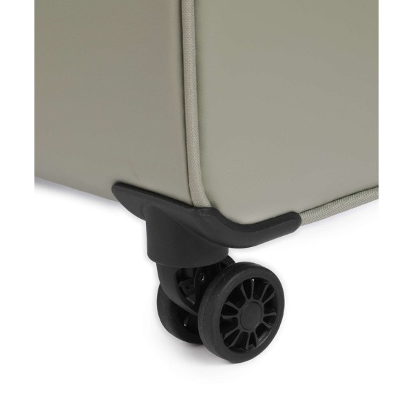 Mandarina Duck Βαλίτσα Μεγάλη 78cm Επεκτεινόμενη Coated Soft Trolley Mud P10OSV04