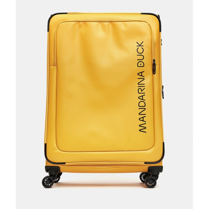 Βαλίτσα XL Μαλακή Επεκτεινόμεη Mandarina Duck Eco Coated Soft P10OSV05 85x52x32/34cm Duck Yellow