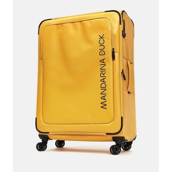 Βαλίτσα XL Μαλακή Επεκτεινόμεη Mandarina Duck Eco Coated Soft P10OSV05 85x52x32/34cm Duck Yellow