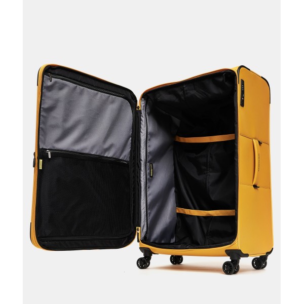 Βαλίτσα XL Μαλακή Επεκτεινόμεη Mandarina Duck Eco Coated Soft P10OSV05 85x52x32/34cm Duck Yellow