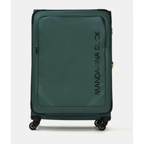 Βαλίτσα XL Μαλακή Επεκτεινόμεη Mandarina Duck Eco Coated Soft P10OSV05 85x52x32/34cm Deep Green