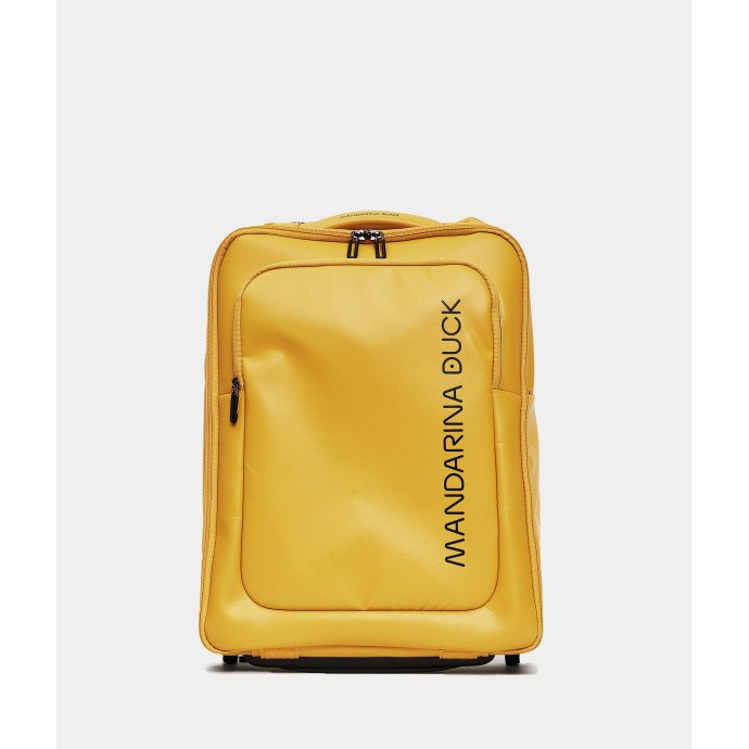 Σακίδιο Πλάτης Καμπίνας-Τροχήλατο Mandarina Duck Eco Coated Soft Trolley Backpack Duck Yellow