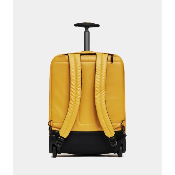 Σακίδιο Πλάτης Καμπίνας-Τροχήλατο Mandarina Duck Eco Coated Soft Trolley Backpack Duck Yellow