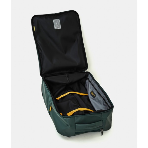 Σακίδιο Πλάτης Καμπίνας-Τροχήλατο Mandarina Duck Eco Coated Soft Trolley Backpack Deep Green