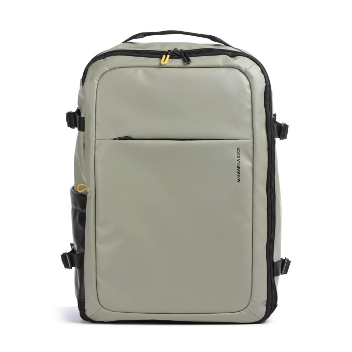 Σακίδιο Πλάτης Καμπίνας-Τροχήλατο Mandarina Duck Eco Coated Soft Trolley Backpack Mud