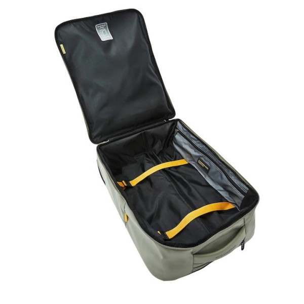 Σακίδιο Πλάτης Καμπίνας-Τροχήλατο Mandarina Duck Eco Coated Soft Trolley Backpack Mud