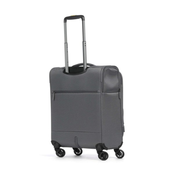 Mandarina Duck Zephyr Soft Trolley Βαλίτσα Καμπίνας Μαλακή Sp 55cm P10OTV01 Graphite