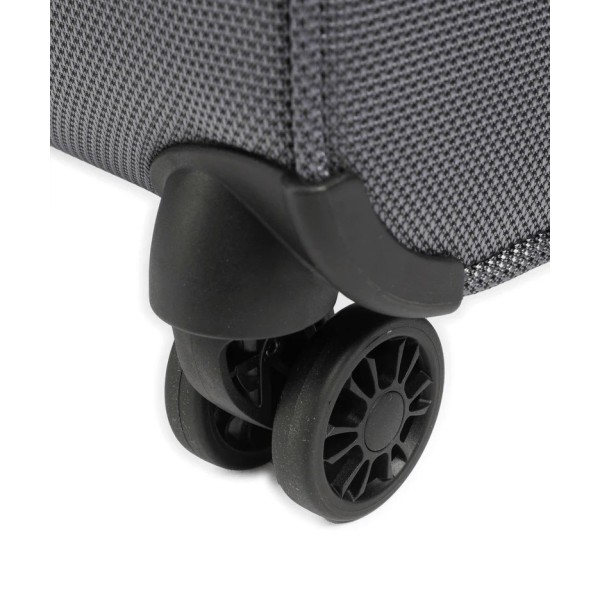 Mandarina Duck Zephyr Soft Trolley Βαλίτσα Καμπίνας Μαλακή Sp 55cm P10OTV01 Graphite