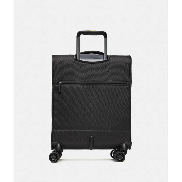 Βαλίτσα Καμπίνας Μαλακή Mandarina Duck Zephyr Soft Trolley P10OTV01 Spinner 55cm Black ΒΑΛΙΤΣΕΣ & ΣΑΚΟΙ ΤΑΞΙΔΙΟΥ