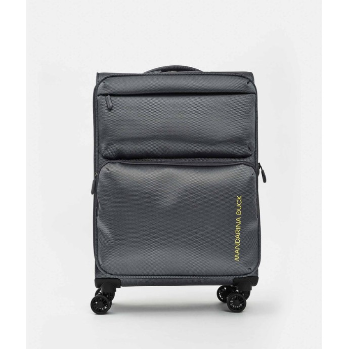 Βαλίτσα Μεσαία Μαλακή Επεκτεινόμενη  Mandarina Duck Zephyr Soft Trolley P10OTV03 67cm Graphite