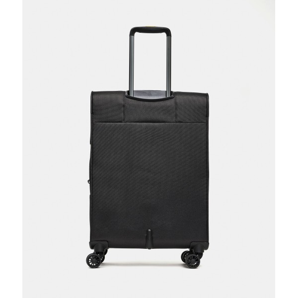 Βαλίτσα Καμπίνας Μαλακή Mandarina Duck Zephyr Soft Trolley P10OTV03 Spinner 67cm Black ΒΑΛΙΤΣΕΣ & ΣΑΚΟΙ ΤΑΞΙΔΙΟΥ