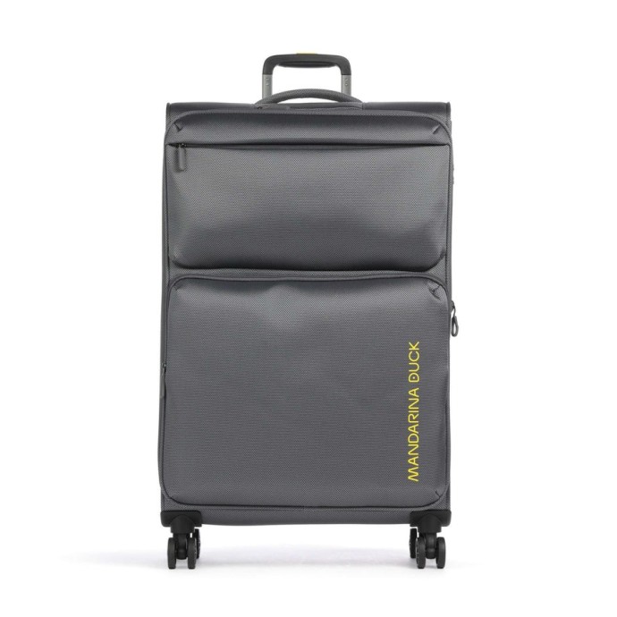 Βαλίτσα Μεγάλη Μαλακή Επεκτεινόμενη Mandarina Duck Zephyr Soft Trolley 78x47x27.5/31cm Graphite