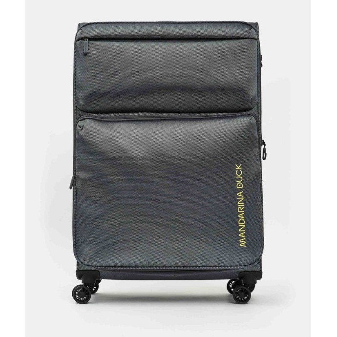Βαλίτσα Μεγάλη Επεκτεινόμενη Μαλακή Mandarina Duck Zephyr P10OTV05-29U Spinner 83cm Graphite