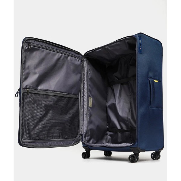 Βαλίτσα Μεγάλη Επεκτεινόμενη Μαλακή Mandarina Duck Zephyr P10OTV05-29U Spinner 83cm Graphite