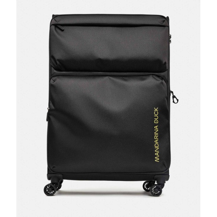Βαλίτσα Μεγάλη Επεκτεινόμενη Μαλακή Mandarina Duck Zephyr P10OTV05-651 Spinner 83cm Black