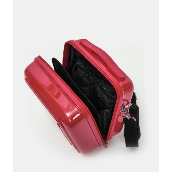 Νεσεσέρ Καλλυντικών Mandarina Duck Logoduck Metal Beauty Case P10OUN01 Raspberry ΤΣΑΝΤΕΣ & ΠΟΡΤΟΦΟΛΙΑ
