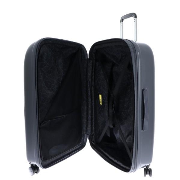 Βαλίτσα Μεγάλη Σκληρή Επεκτεινόμεvη Mandarina Duck Logoduck+ Metal P10OUV33 Spinner 75cm Antracite