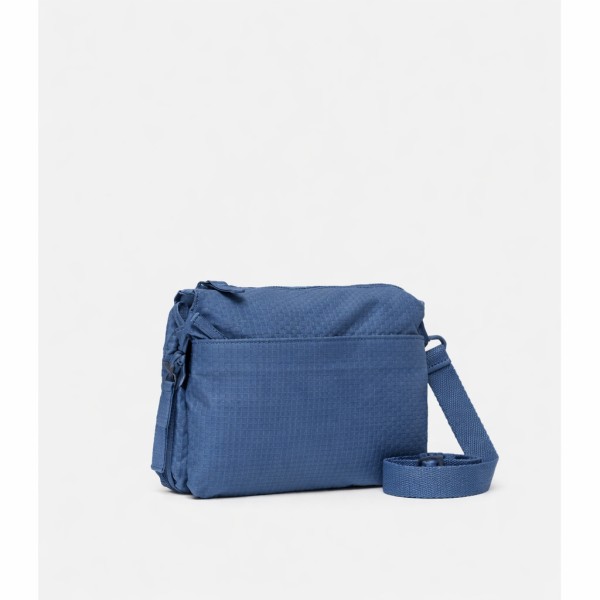 Τσαντάκι Ώμου Mandarina Duck Revival 2.0 Foldable Triple Pochette P10OXT01-22Q Vintage Indigo Τσαντάκι Ώμου Mandarina Duck Revival 2.0 Foldable Triple Pochette P10OXT01-22Q Vintage Indigo