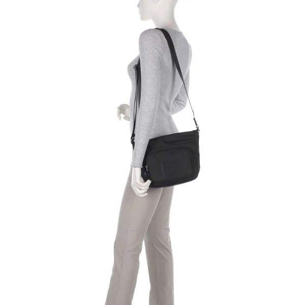 Τσάντα Ώμου Mandarina Duck MD20 Medium Crossbody Bag P10QMT43-651 Black