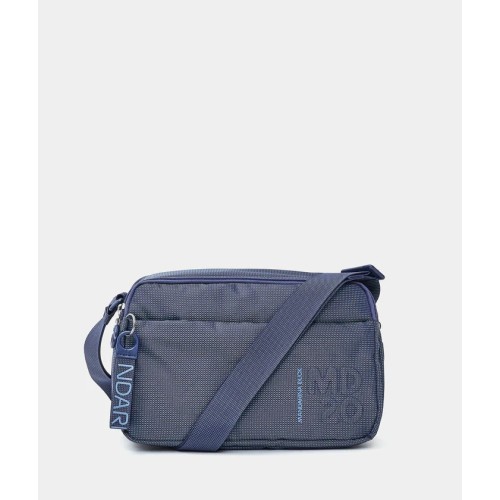 Τσαντάκι Ώμου Mandarina Duck MD20 Expandable Double Zip Cross Body P10QMT48 Deep Blue