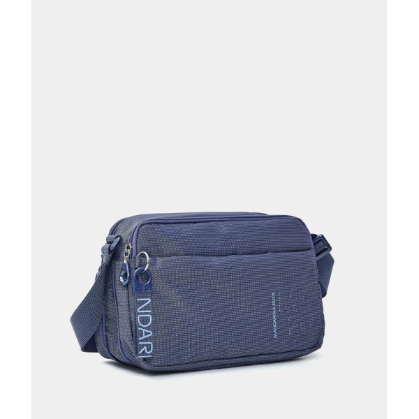 Τσαντάκι Ώμου Mandarina Duck MD20 Expandable Double Zip Cross Body P10QMT48 Deep Blue