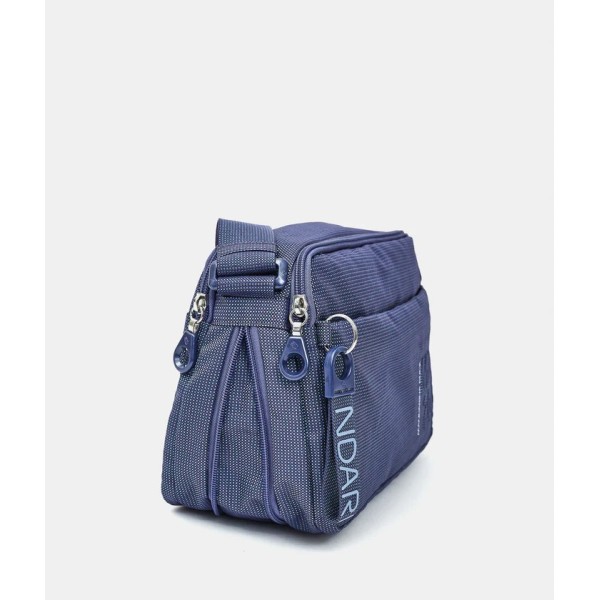 Τσαντάκι Ώμου Mandarina Duck MD20 Expandable Double Zip Cross Body P10QMT48 Deep Blue