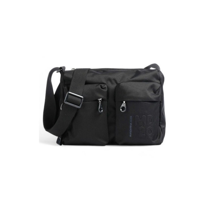 Τσάντα Ώμου Mandarina Duck MD20 Crossbody Bag P10QMTT5-651 Black Τσάντα Ώμου Mandarina Duck MD20 Crossbody Bag P10QMTT5-651 Black