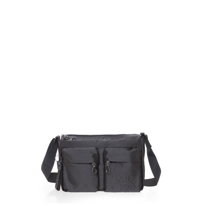 Τσάντα Ώμου Mandarina Duck MD20 Multipockets Crossbody Bag P10QMTX5-465 Steel