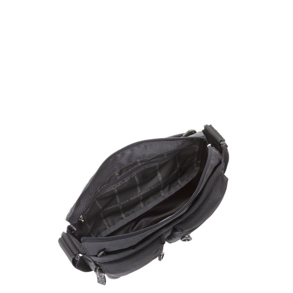 Τσάντα Ώμου Mandarina Duck MD20 Multipockets Crossbody Bag P10QMTX5-465 Steel