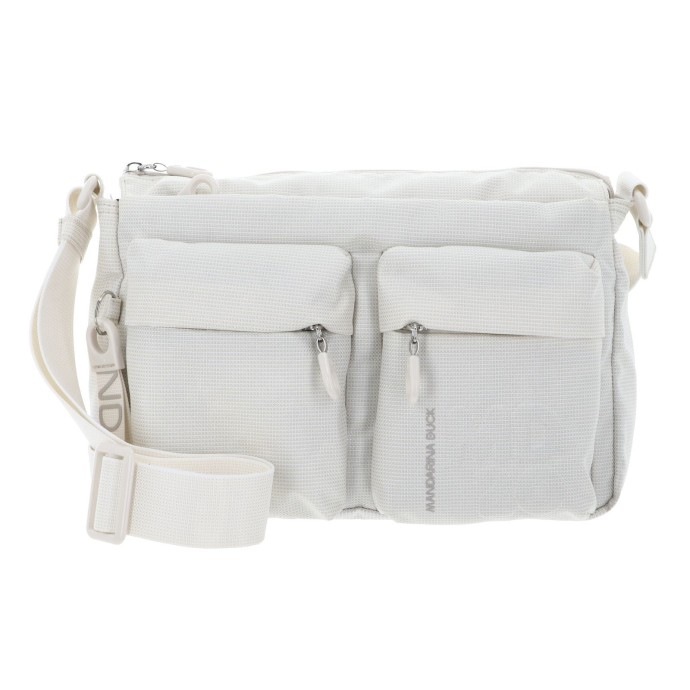 Τσάντα Ώμου Mandarina Duck MD20 Multipockets Crossbody Bag P10QMTX5-591 Latte