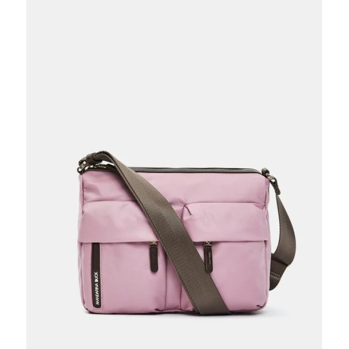 Τσάντα Ώμου Mandarina Duck MD20 Crossbody Bag P10QMTX6-481 Rose ΤΣΑΝΤΕΣ & ΠΟΡΤΟΦΟΛΙΑ