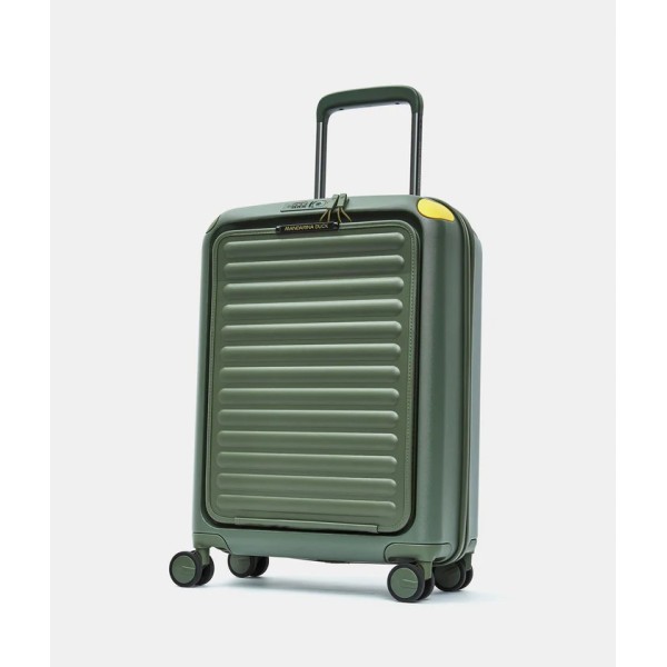 Βαλίτσα Καμπίνας Σκληρή Επεκτεινόμεvη Mandarina Duck Smart Duck P10RJV01 55x39x23/28cm Pine Green