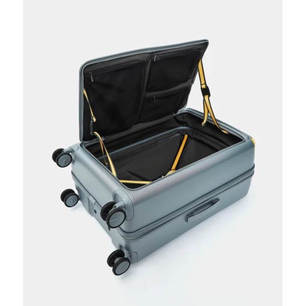 Βαλίτσα Μεσαία Σκληρή Επεκτεινόμεvη Mandarina Duck Smart Duck P10RJV02 69cm Iron