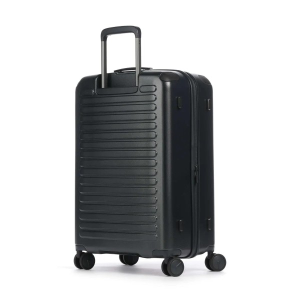 Βαλίτσα Μεσαία Σκληρή Επεκτεινόμεvη Mandarina Duck Smart Duck P10RJV02 69cm Dark Gloss