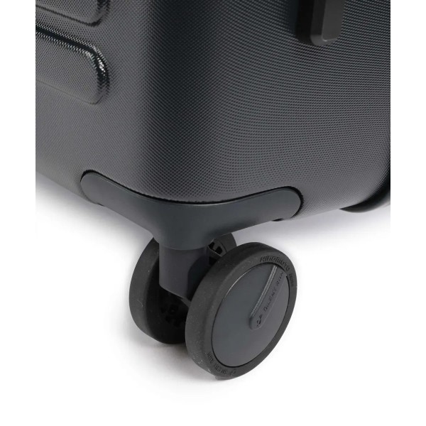 Βαλίτσα Μεσαία Σκληρή Επεκτεινόμεvη Mandarina Duck Smart Duck P10RJV02 69cm Dark Gloss