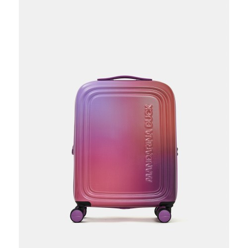 Βαλίτσα Καμπίνας Σκληρή Επεκτεινόμεvη Mandarina Duck Logoduck+Aurora |55x40x20/23cm| Winter Sunrise