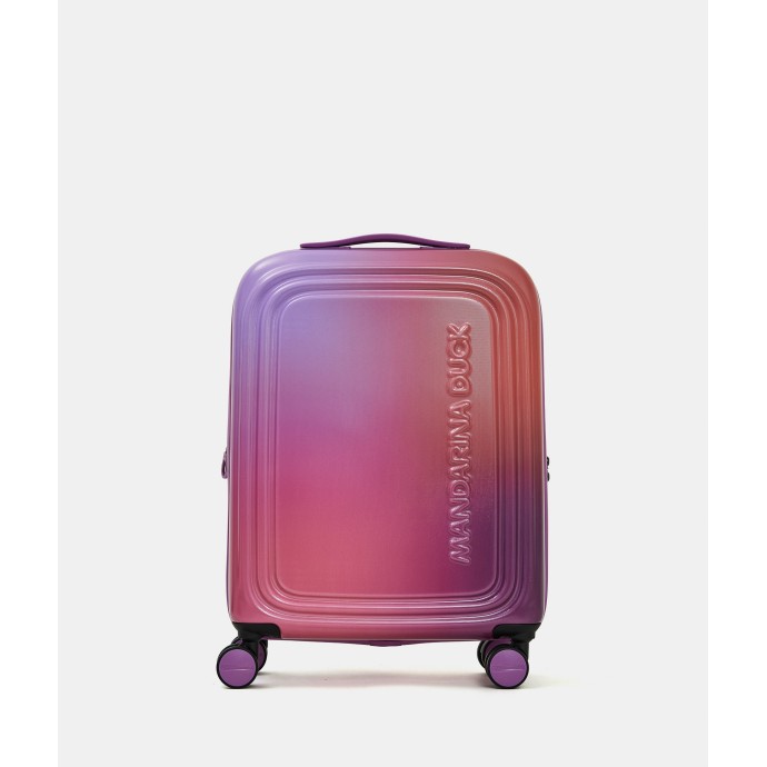Βαλίτσα Καμπίνας Σκληρή Επεκτεινόμεvη Mandarina Duck Logoduck+Aurora |55x40x20/23cm| Winter Sunrise