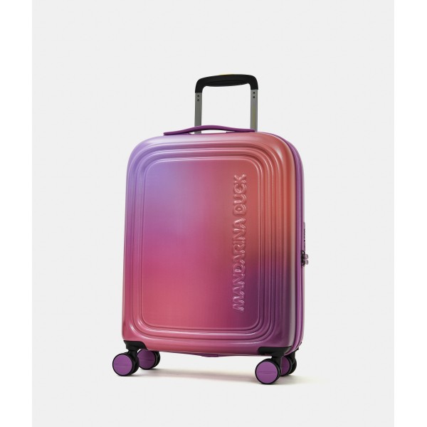 Βαλίτσα Καμπίνας Σκληρή Επεκτεινόμεvη Mandarina Duck Logoduck+Aurora |55x40x20/23cm| Winter Sunrise