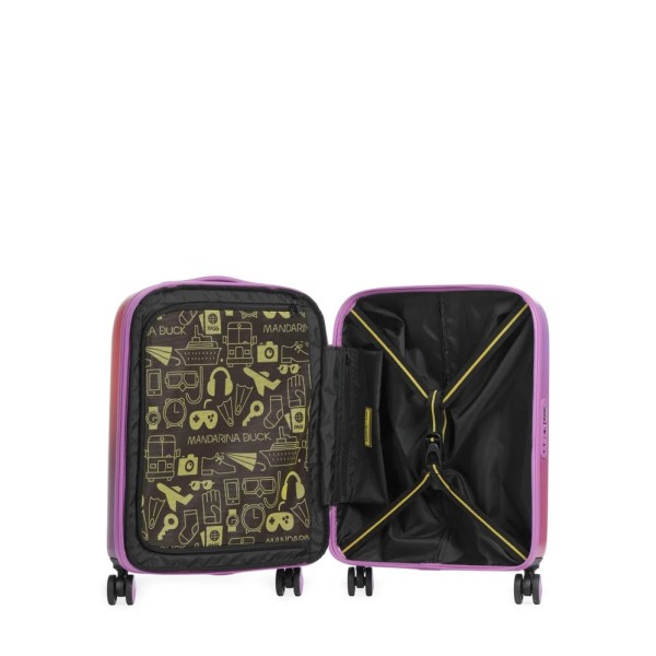 Βαλίτσα Καμπίνας Σκληρή Επεκτεινόμεvη Mandarina Duck Logoduck+Aurora |55x40x20/23cm| Winter Sunrise