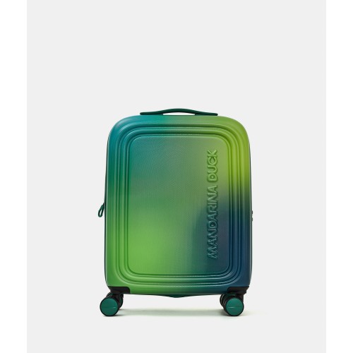 Βαλίτσα Καμπίνας Σκληρή Επεκτεινόμεvη Mandarina Duck Logoduck+Aurora |55x40x20/23cm| Night Sky