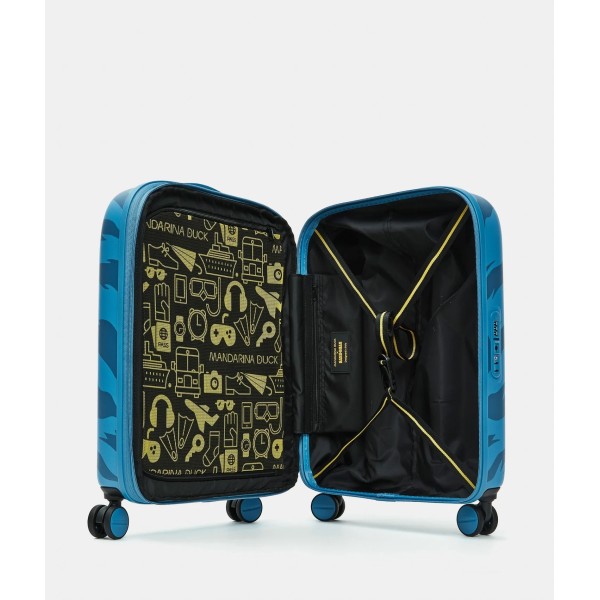 Βαλίτσα Καμπίνας Σκληρή Επεκτεινόμεvη Mandarina Duck Logoduck+ |55x40x20/23cm| Marianne