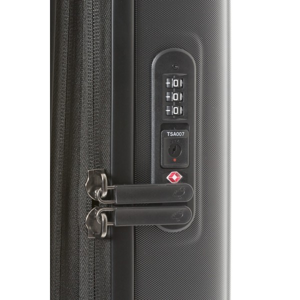 Βαλίτσα Καμπίνας Σκληρή Επεκτεινόμεvη Mandarina Duck  P10SZV24 Spinner 55cm Black ΒΑΛΙΤΣΕΣ & ΣΑΚΟΙ ΤΑΞΙΔΙΟΥ