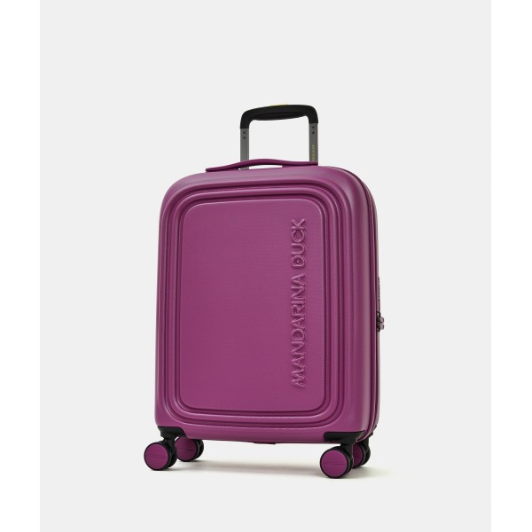 Βαλίτσα Καμπίνας Σκληρή Επεκτεινόμεvη Mandarina Duck Logoduck+ |55x40x20/23cm| Digital Pink