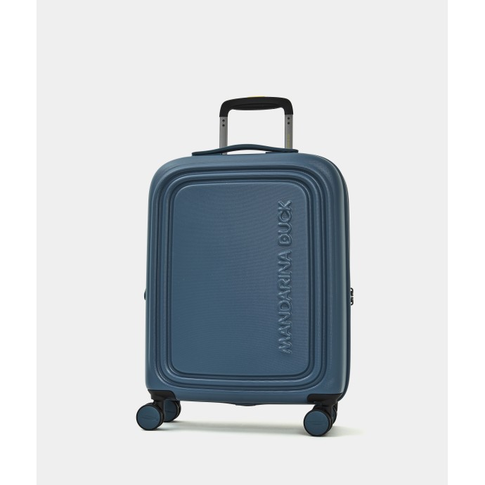 Βαλίτσα Καμπίνας Σκληρή Επεκτεινόμεvη Mandarina Duck Logoduck+ |55x40x20/23cm| Tailor Blue