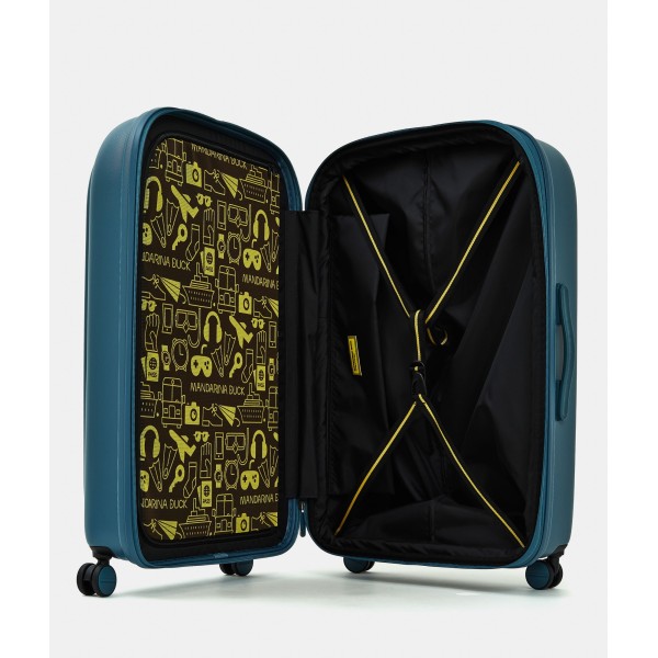 Βαλίτσα Μεγάλη Σκληρή Επεκτεινόμεvη Mandarina Duck Logoduck+ 75x49x31/34cm Tailor Blue Βαλίτσα Μεγάλη Σκληρή Επεκτεινόμεvη Mandarina Duck Logoduck+ 75x49x31/34cm Tailor Blue